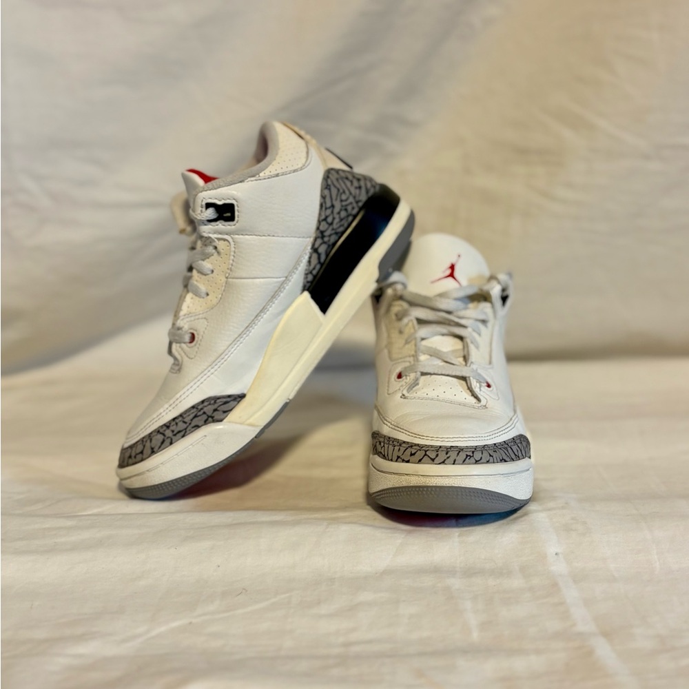Jordan 3 Retro White Cement Reimagined (PS) Size: 2Y